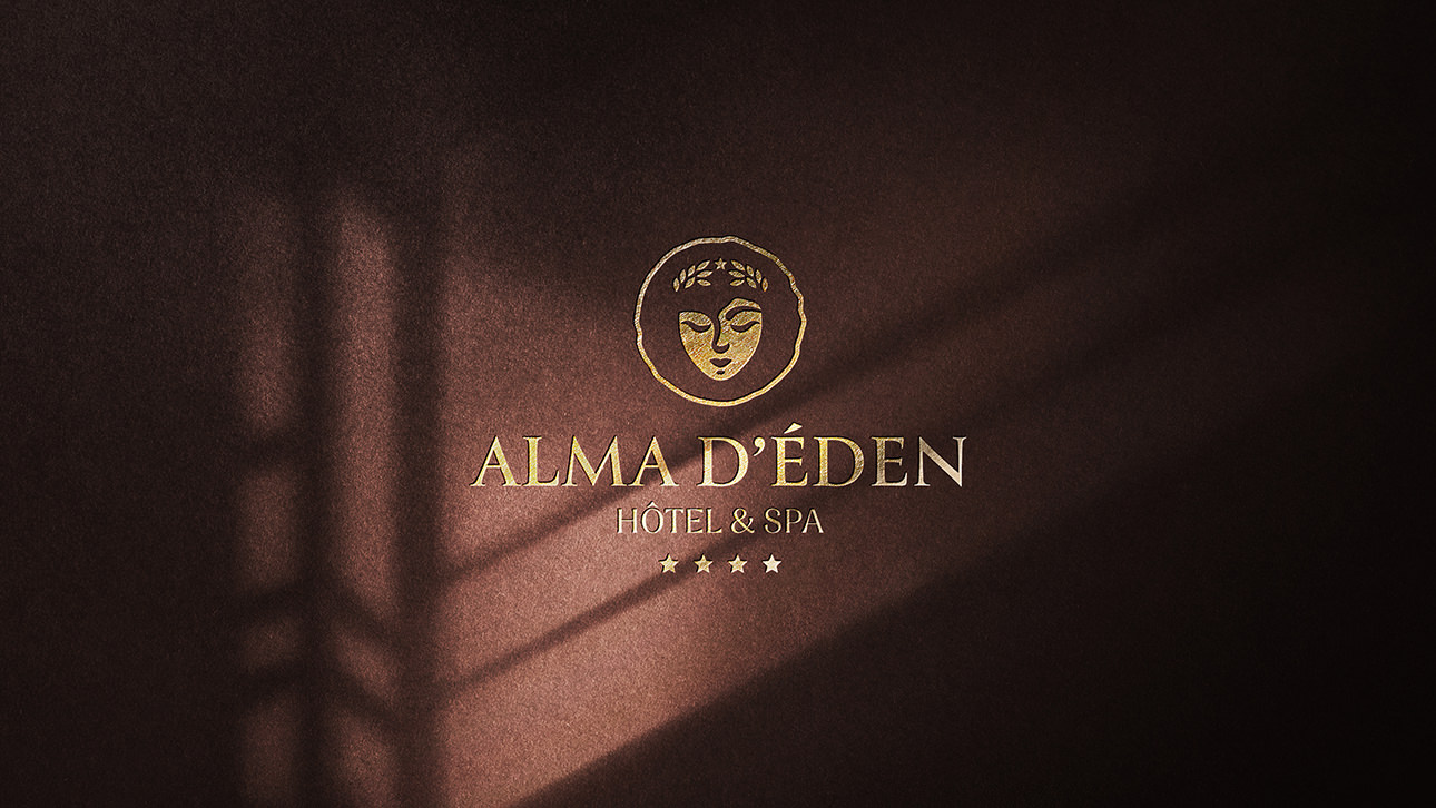 Logo pour Alma d’Éden, Hôtel & SPA