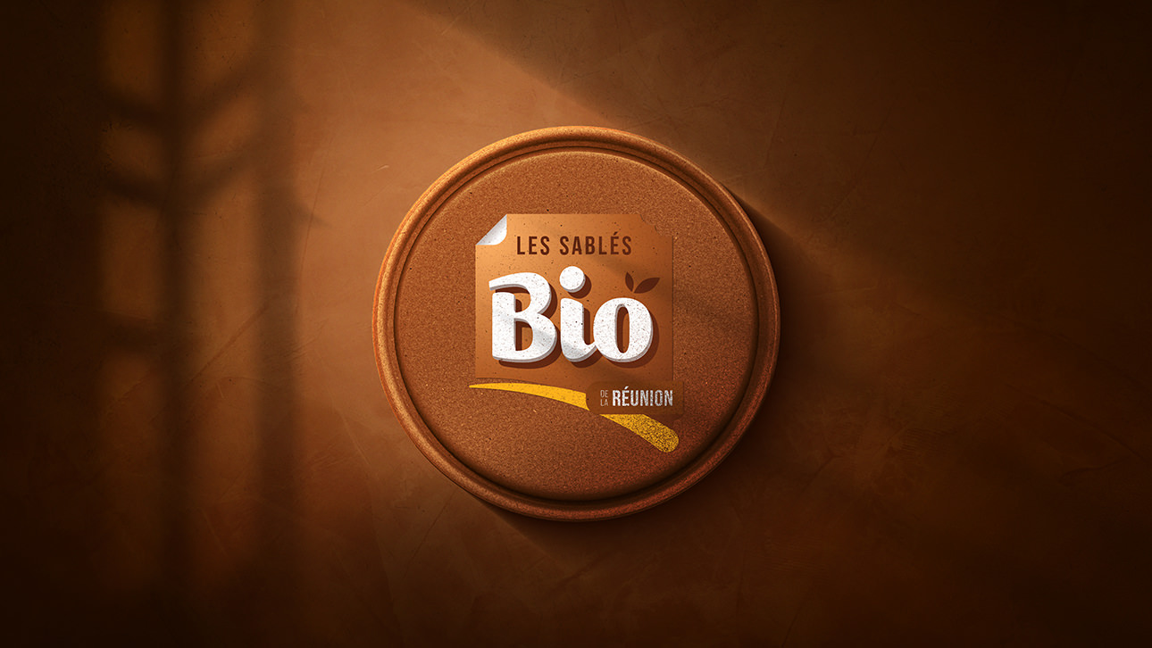 Logotype pour Les Sablés Bio de La Réunion